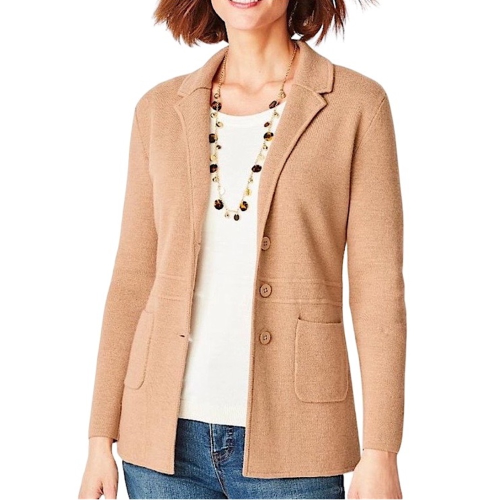 Talbots Merino Wool Blazer